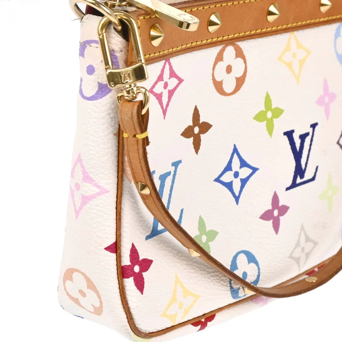 Louis Vuitton 2004 Multicolor Pochette Accessoires Handbag M92649