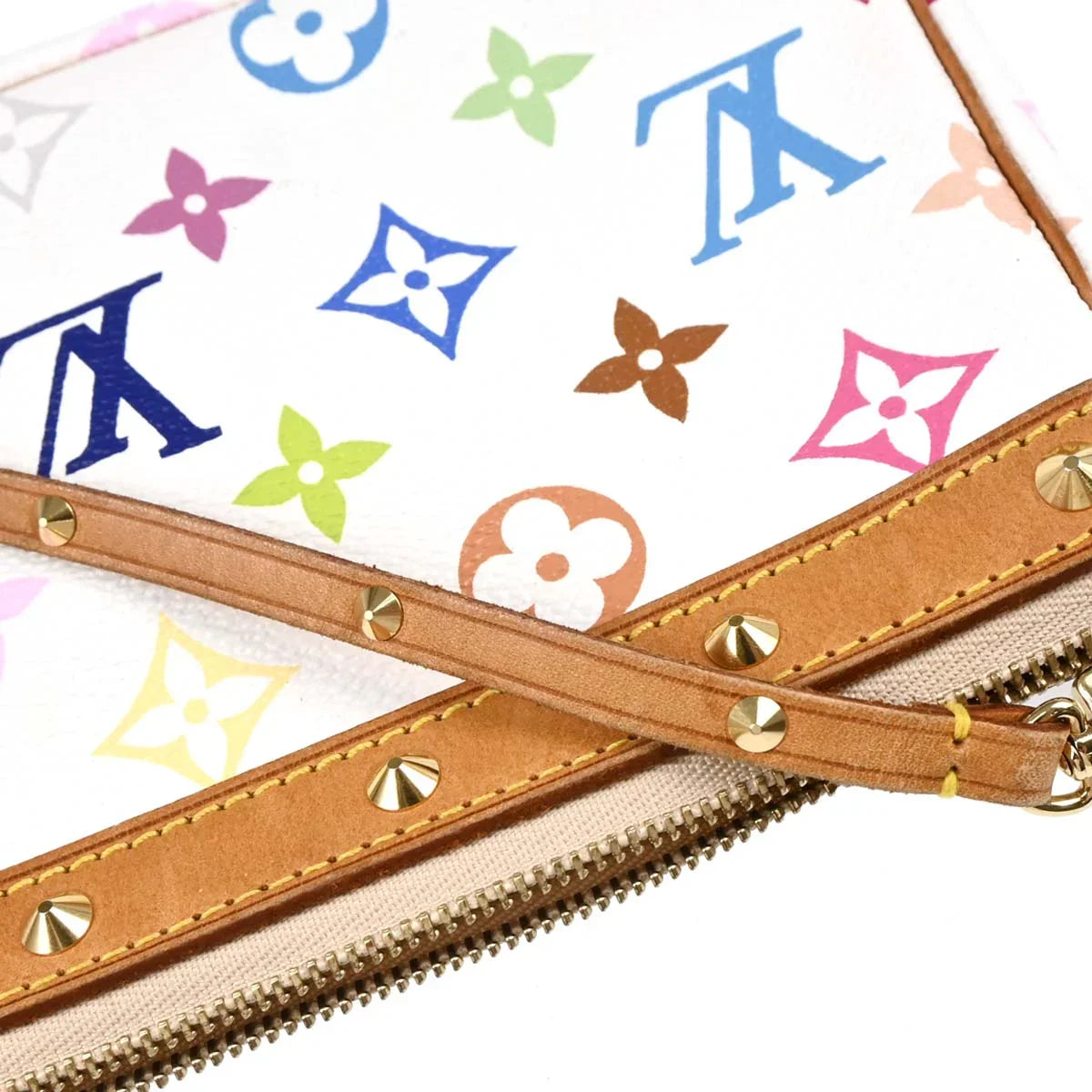 Louis Vuitton 2004 Multicolor Pochette Accessoires Handbag M92649