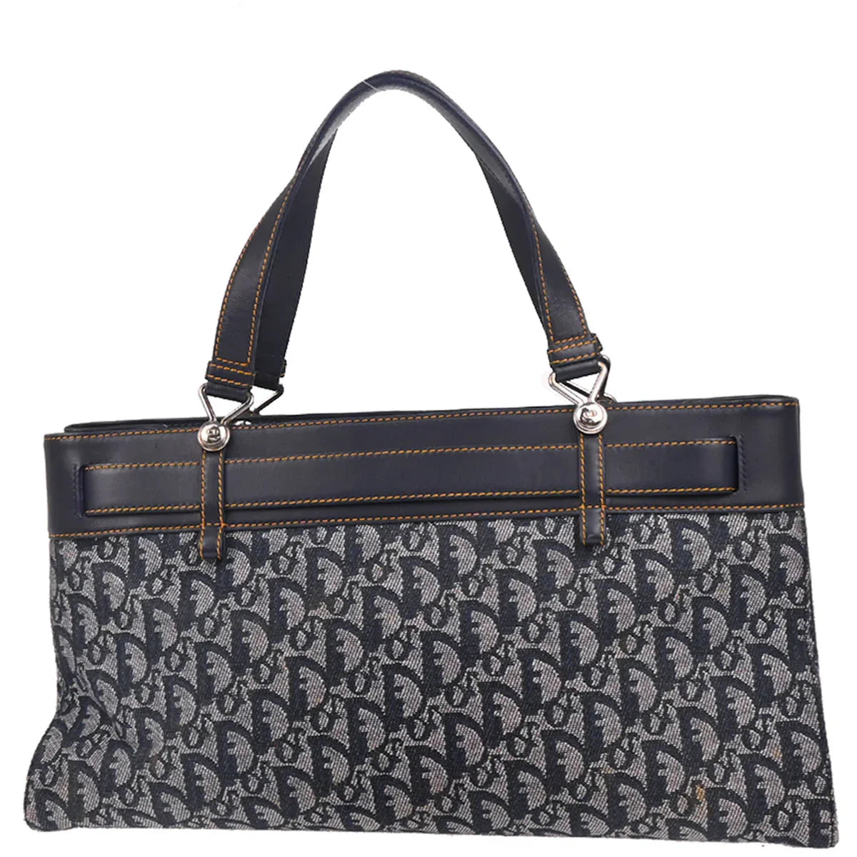 Christian Dior 2001 Navy Trotter Handbag