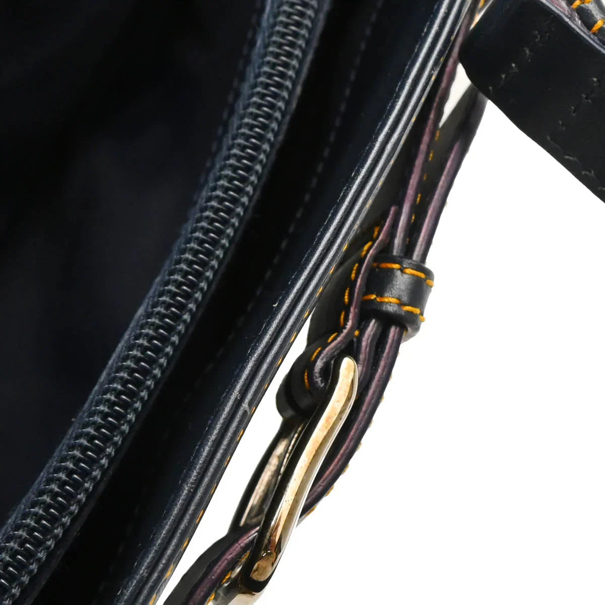 Christian Dior 2001 Navy Trotter Handbag