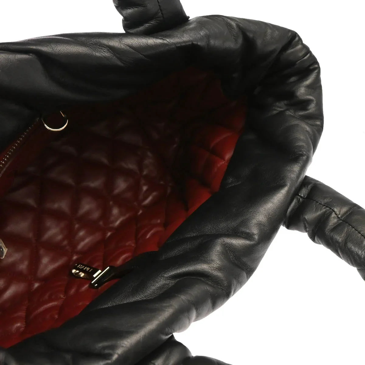 Chanel 2009-2010 Black Calfskin Coco Cocoon Tote Bag