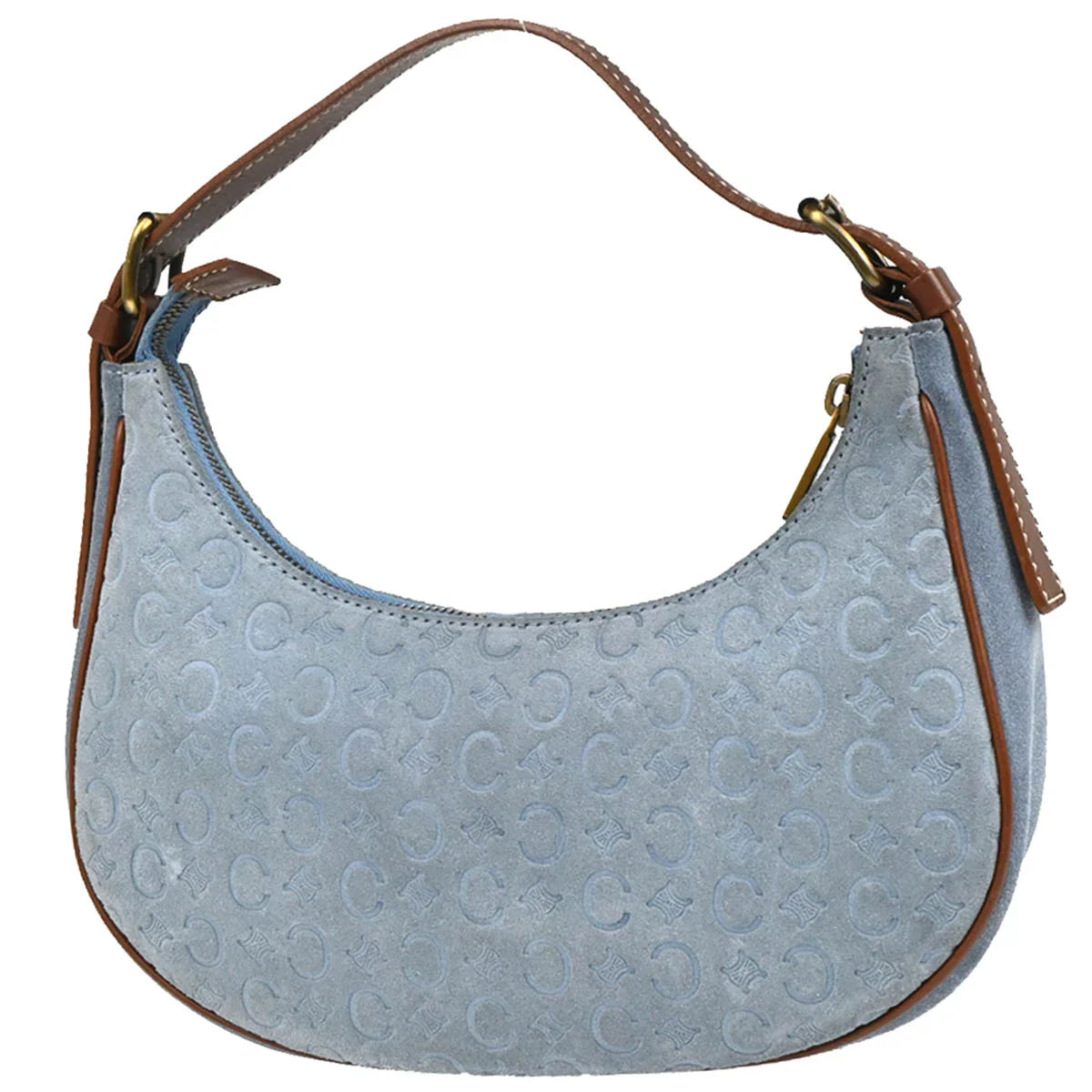 Celine Suede C Macadam Hobo Bag