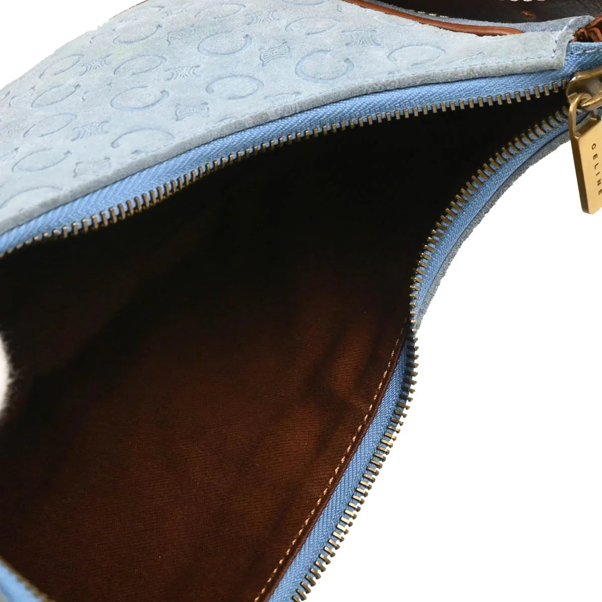 Celine Suede C Macadam Hobo Bag