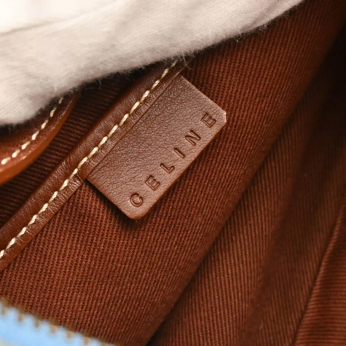 Celine Suede C Macadam Hobo Bag