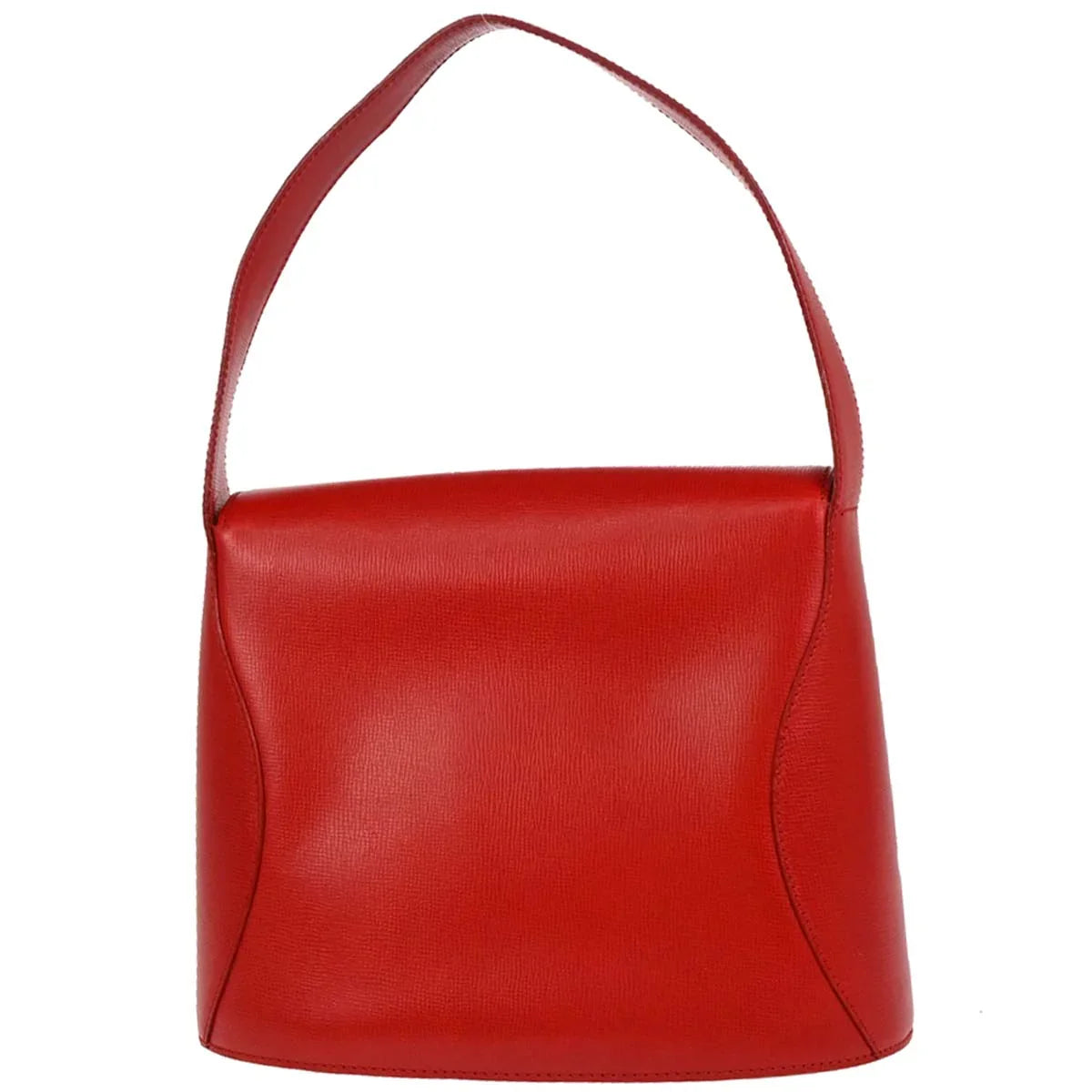 Christian Dior Red Leather Handbag