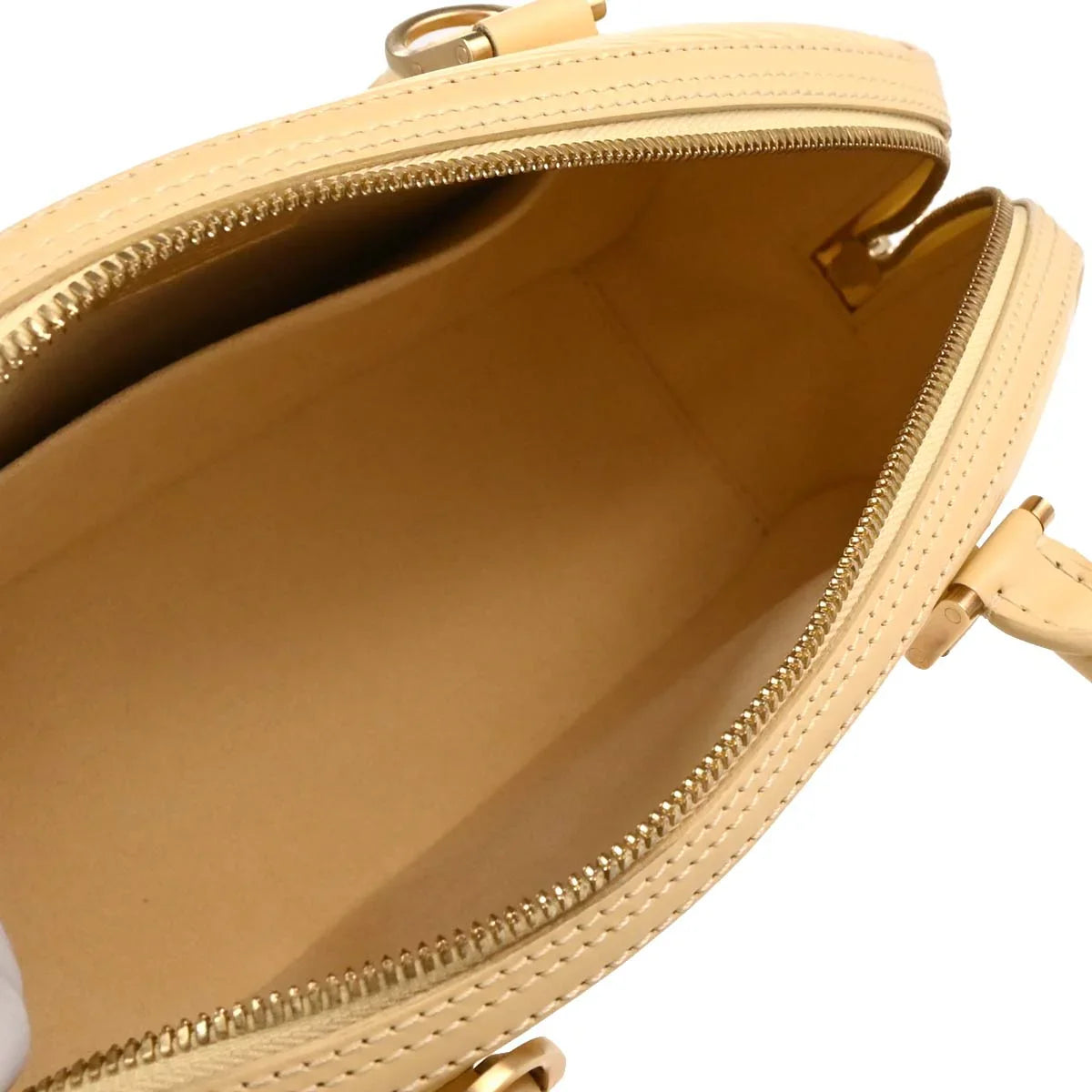 Louis Vuitton 2002 White Epi Jasmin Handbag M5208A