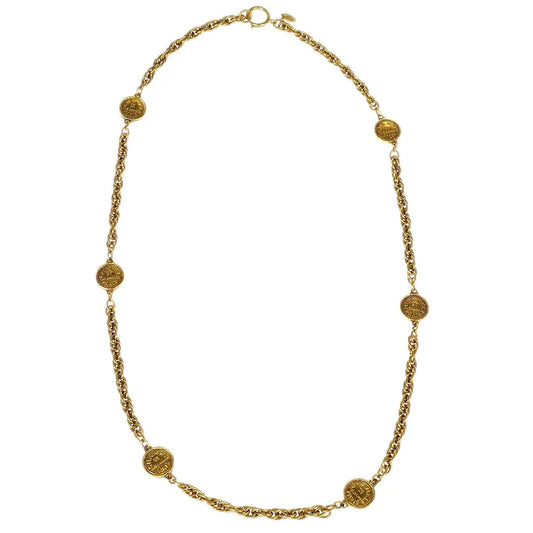 Chanel Chain Necklace Gold