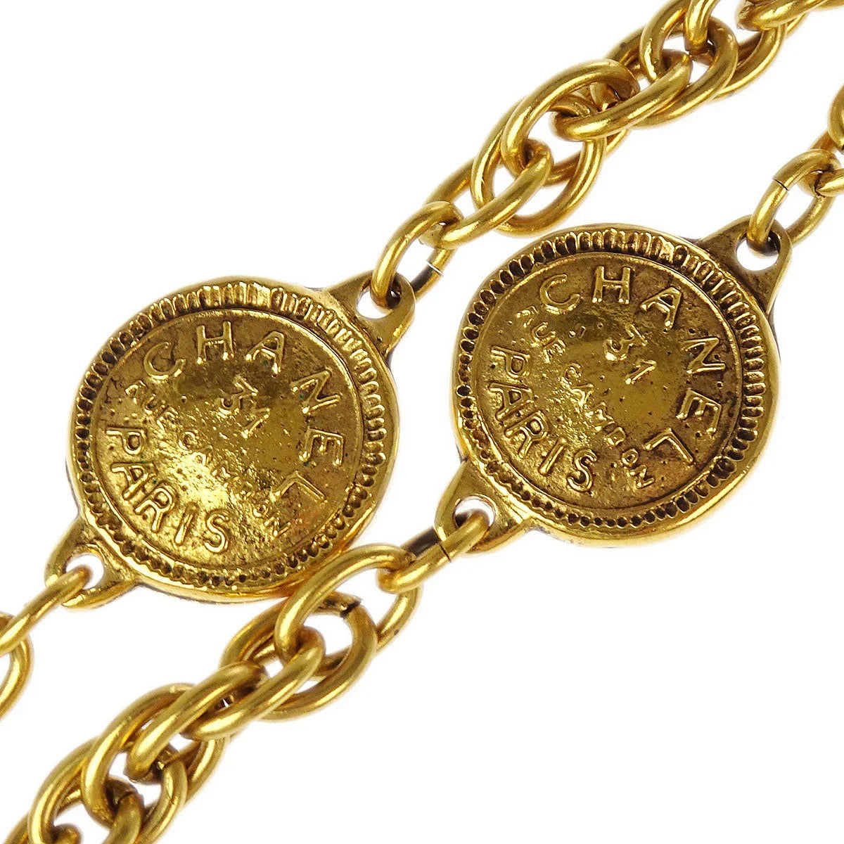 Chanel Chain Necklace Gold