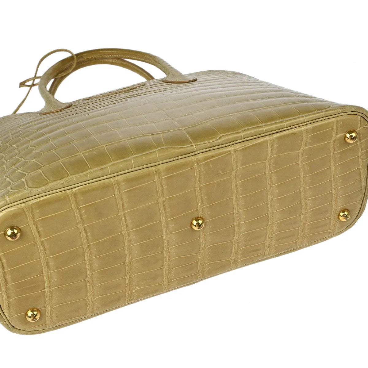 Hermes * Poussiere Porosus Bolide 35 Handbag