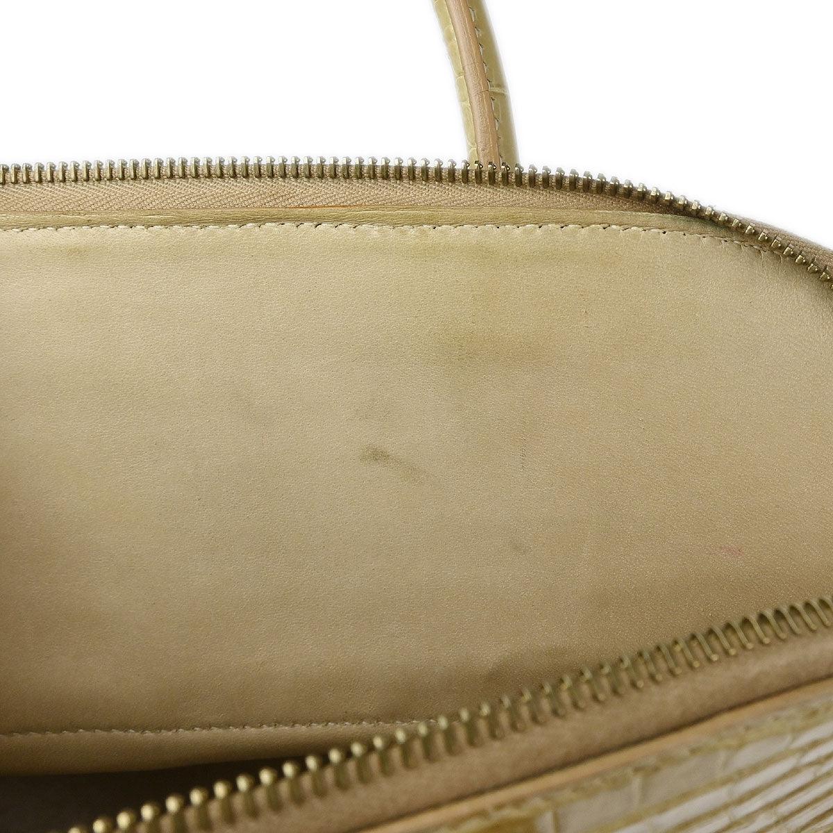 Hermes * Poussiere Porosus Bolide 35 Handbag