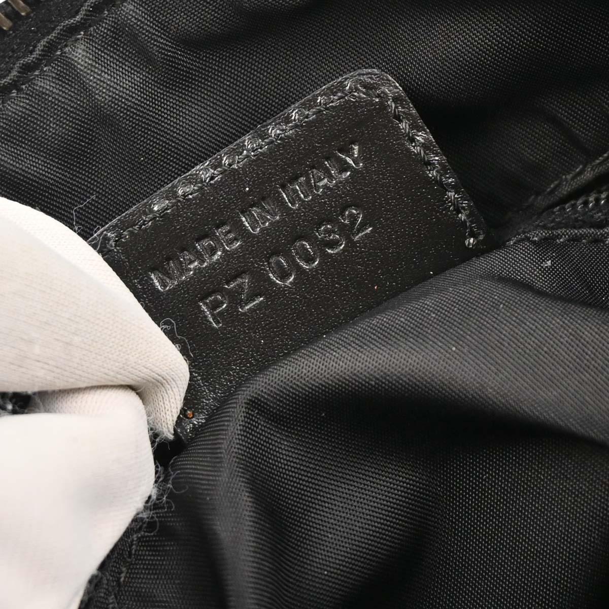 Christian Dior 2002 Black Trotter Handbag