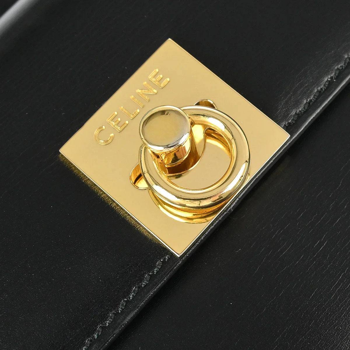 Celine Black 2way Shoulder Handbag