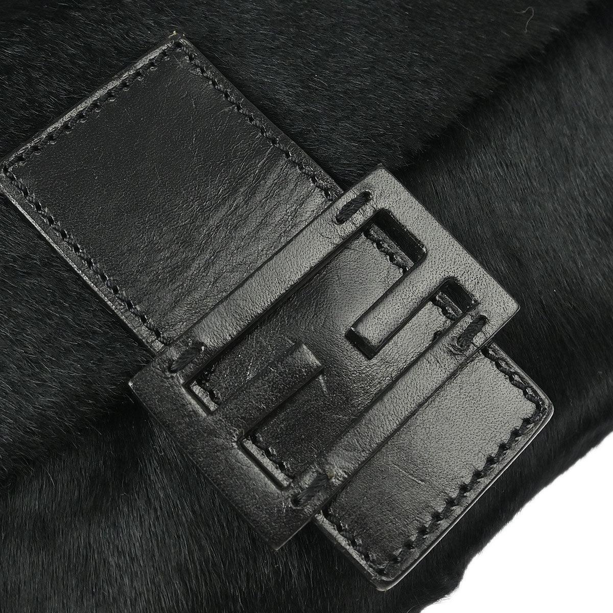 Fendi * 2009 Pony Hair Baguette Handbag
