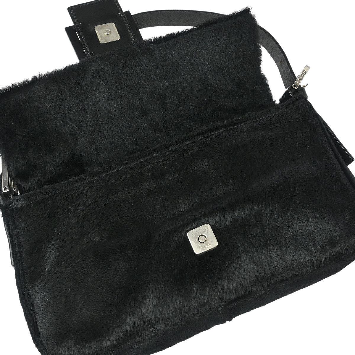 Fendi * 2009 Pony Hair Baguette Handbag