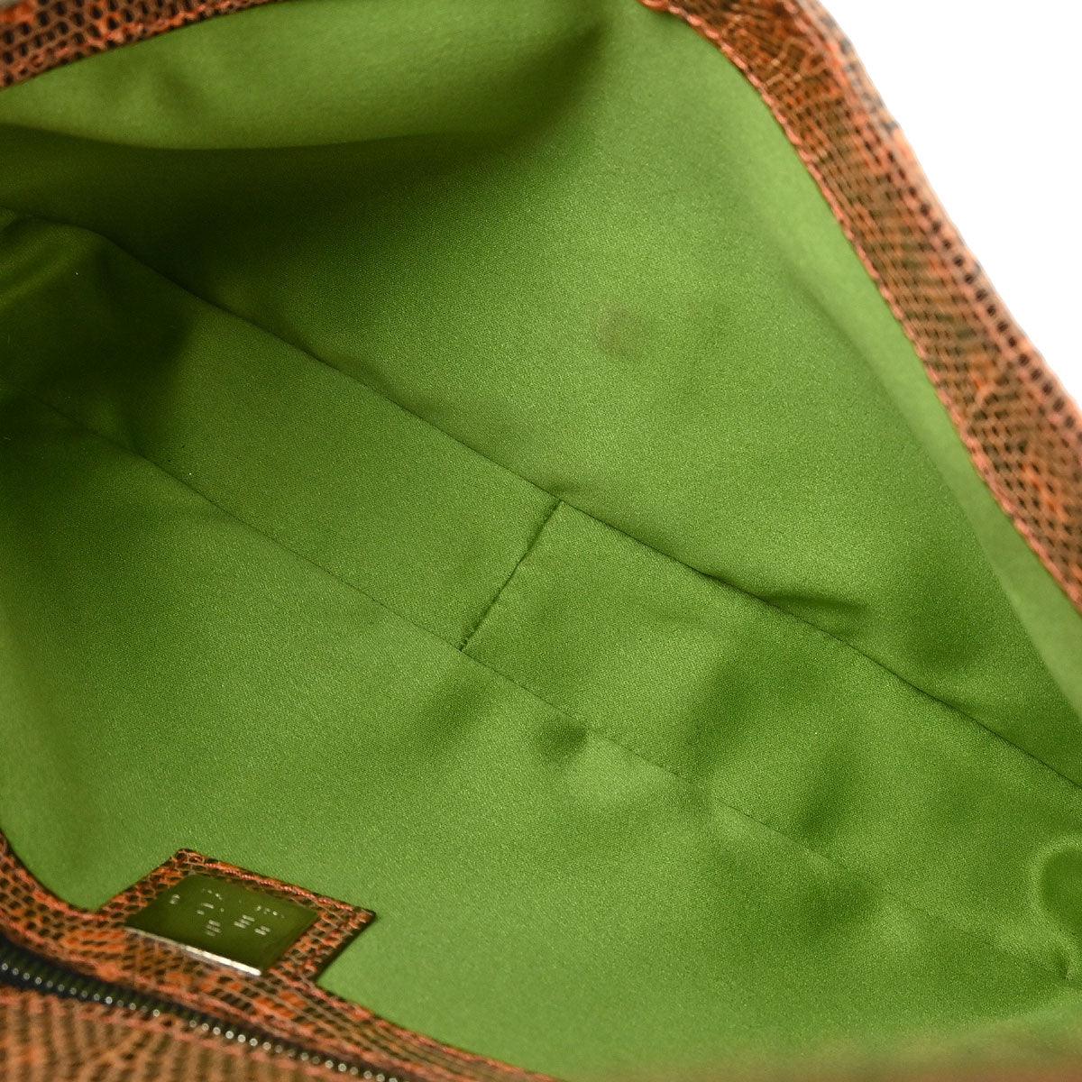 Fendi * 1999 Lizard Baguette Handbag