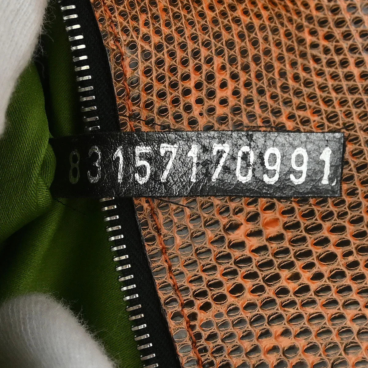 Fendi * 1999 Lizard Baguette Handbag