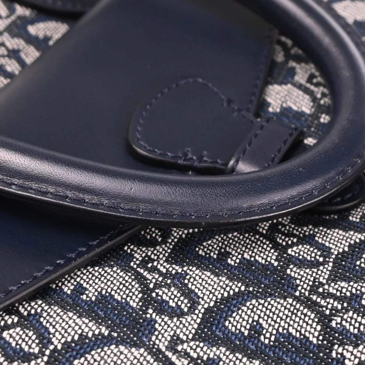 Christian Dior Navy Trotter Handbag