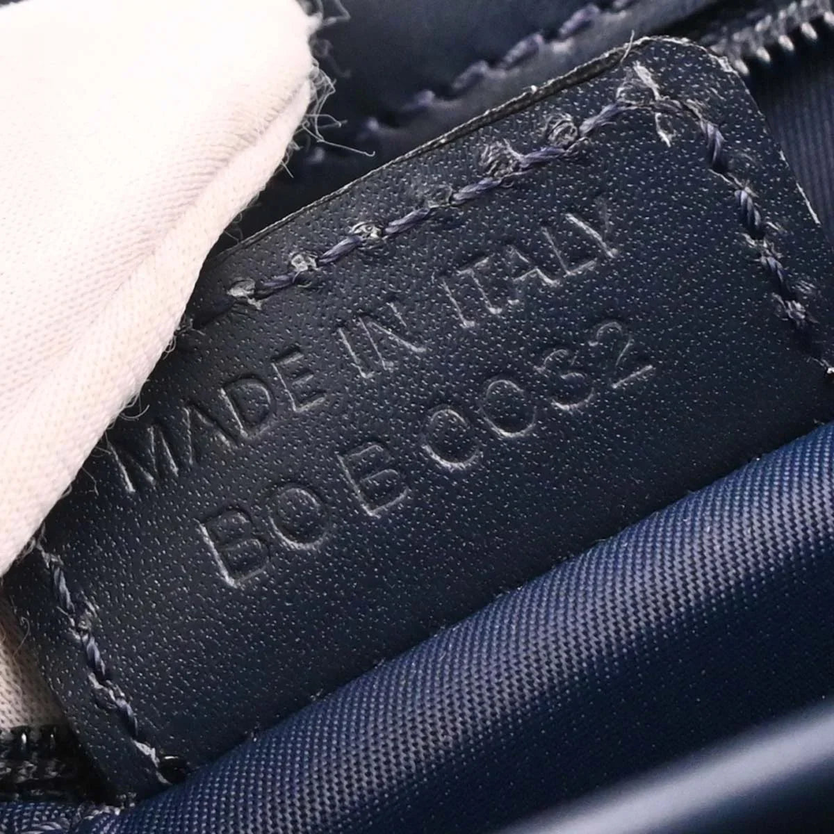 Christian Dior Navy Trotter Handbag