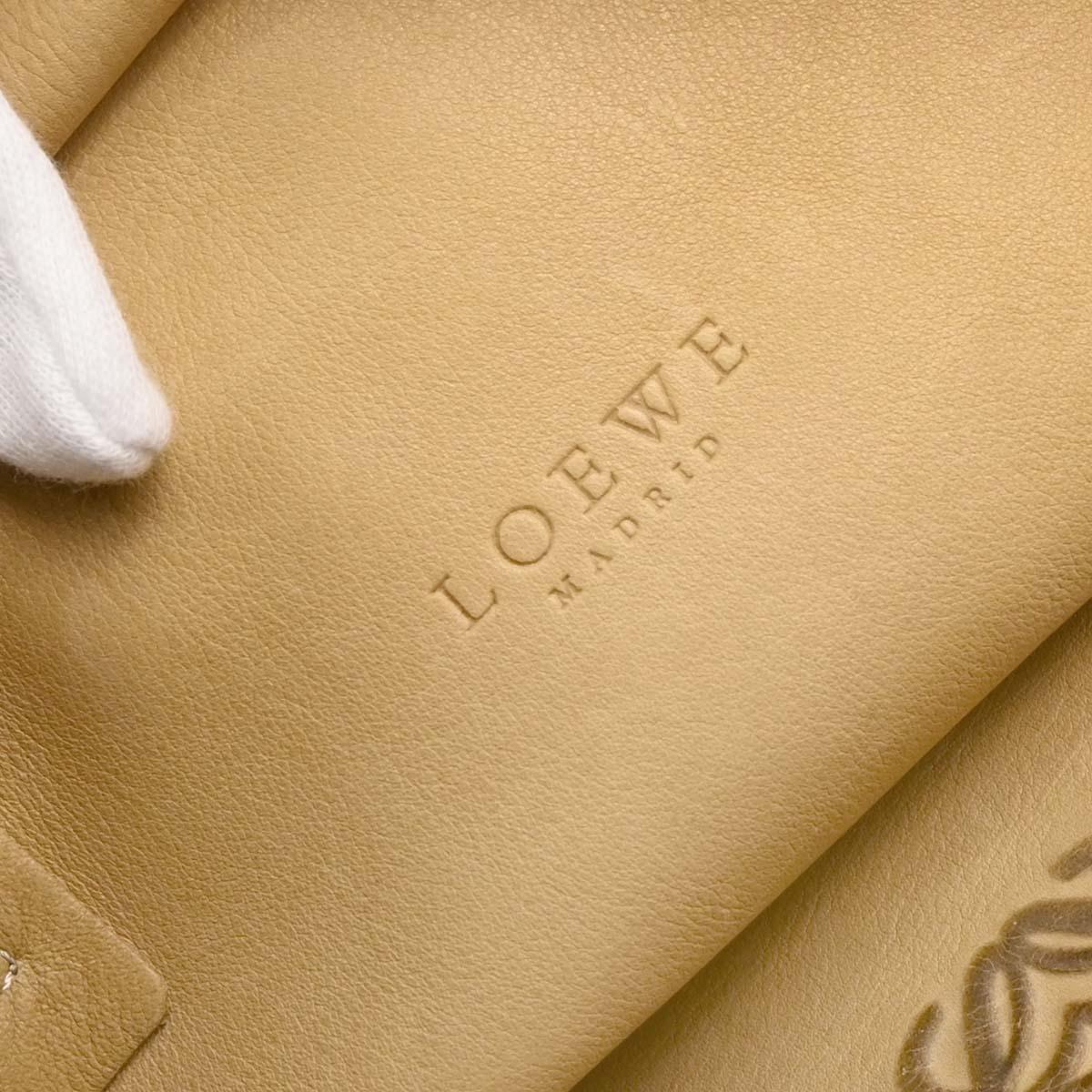 Loewe Beige Suede Amazona 50 Handbag