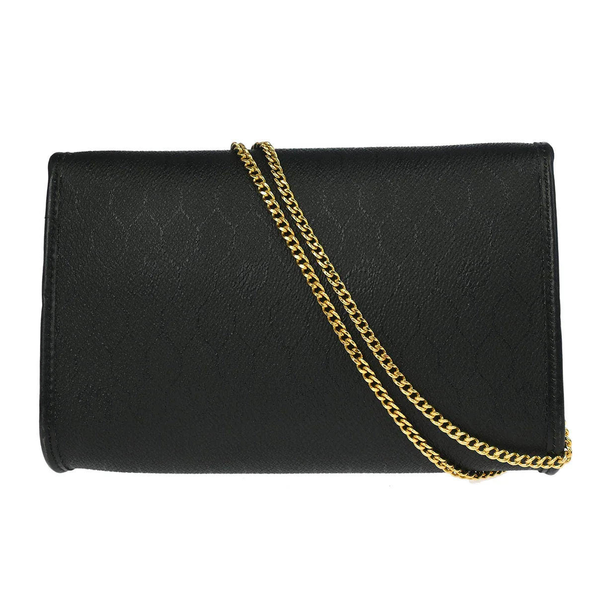 Christian Dior Black Honeycomb Shoulder Bag