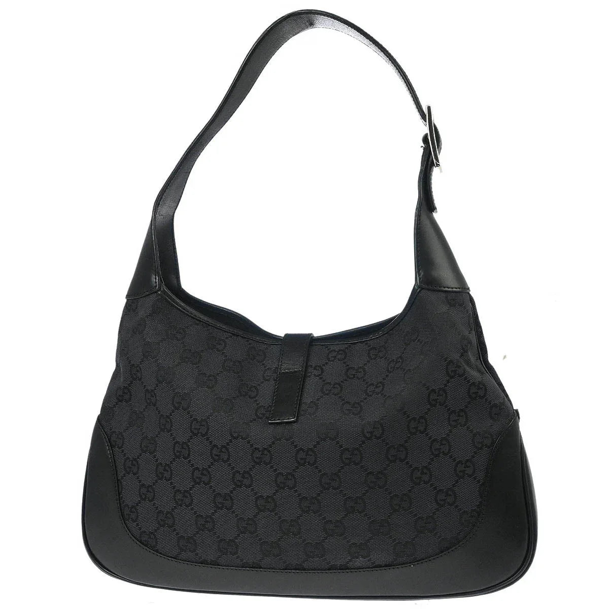 Gucci Black GG Jackie Shoulder Bag