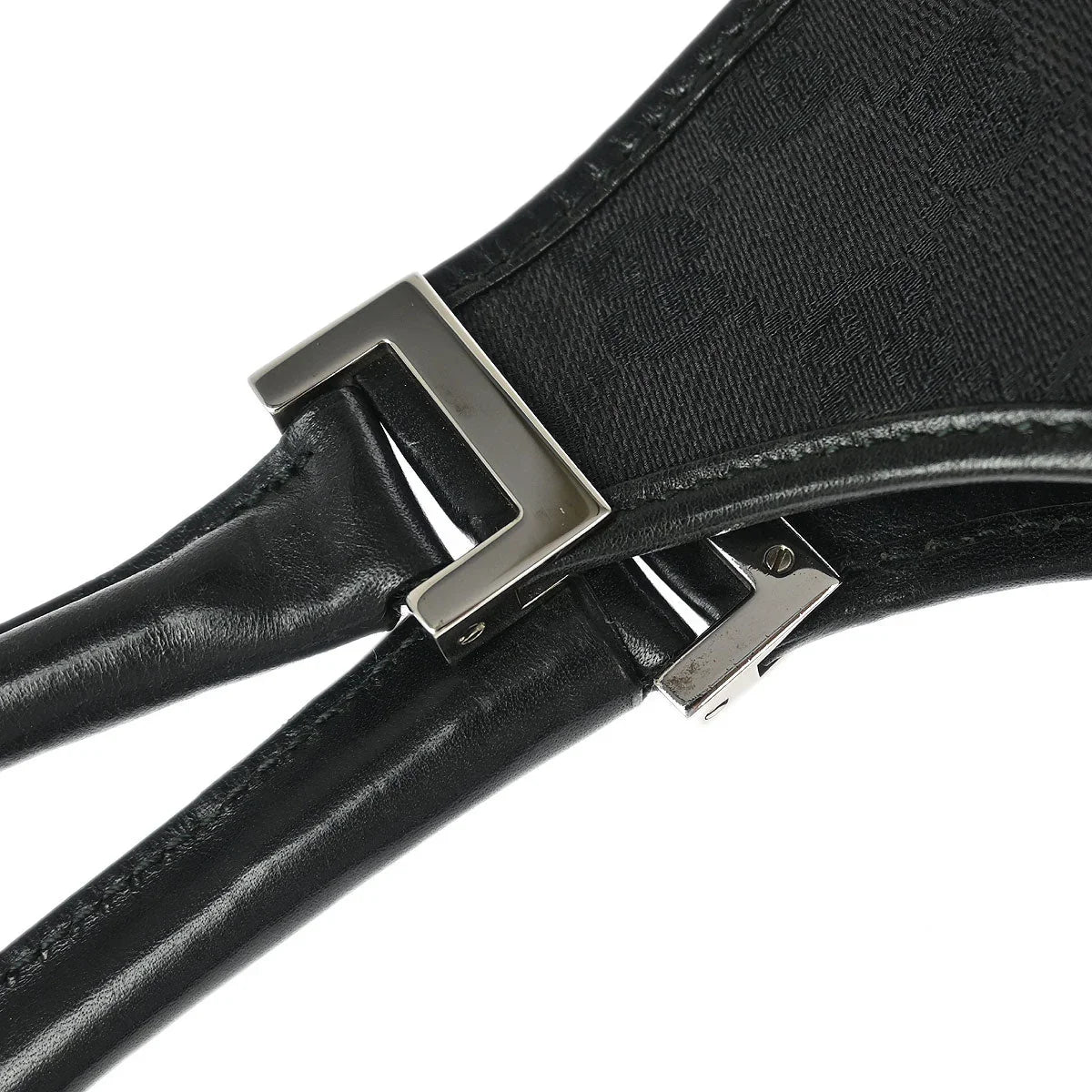 Gucci Black GG Jackie Handbag