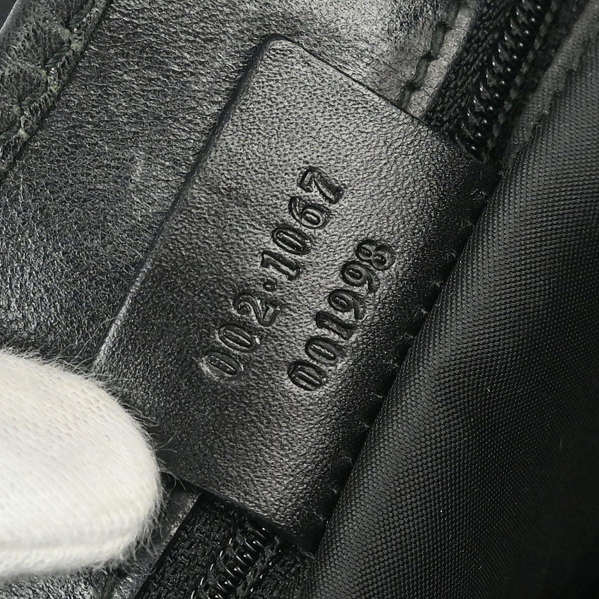Gucci Black GG Jackie Handbag
