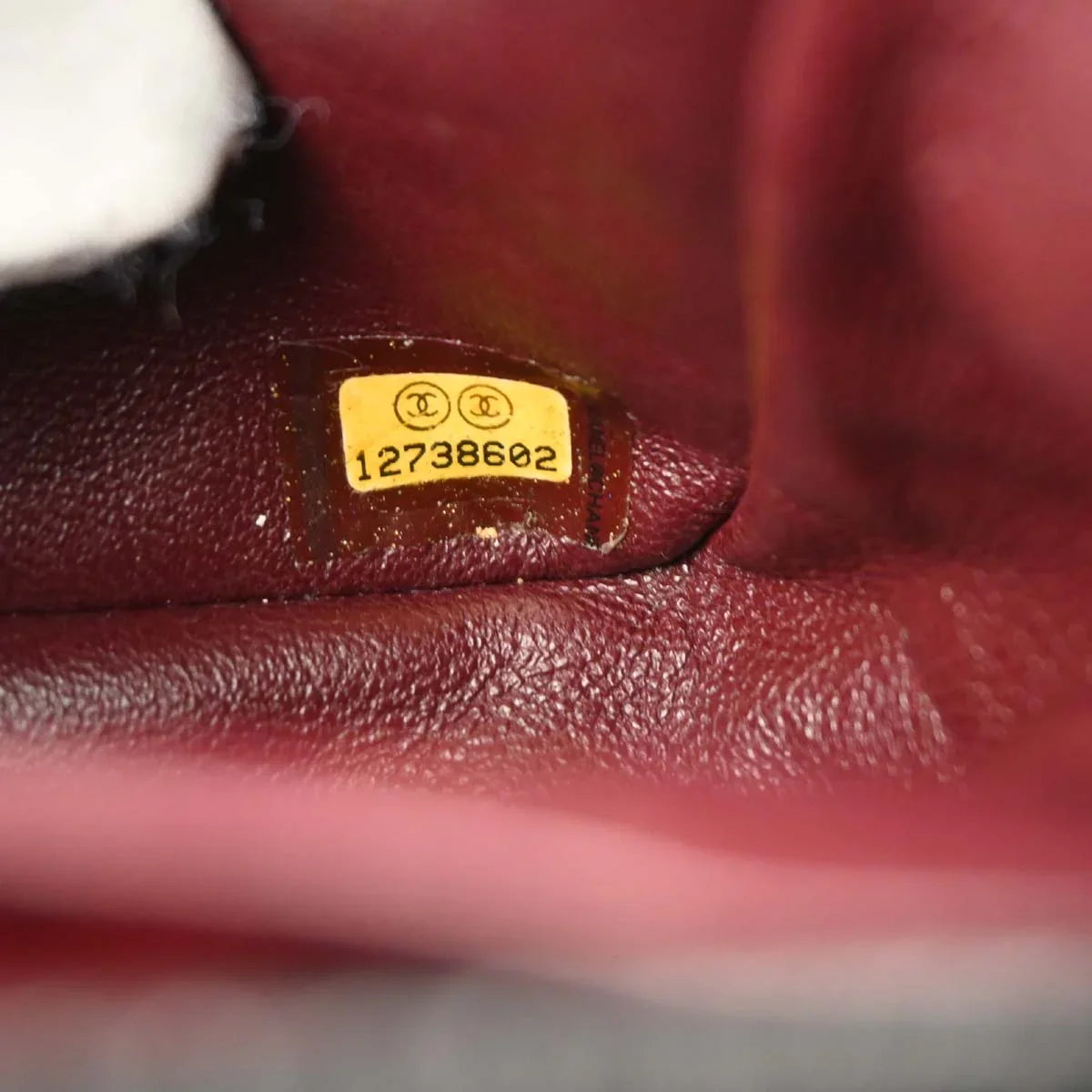 Chanel 2008-2009 Black Lambskin East West Shoulder Bag