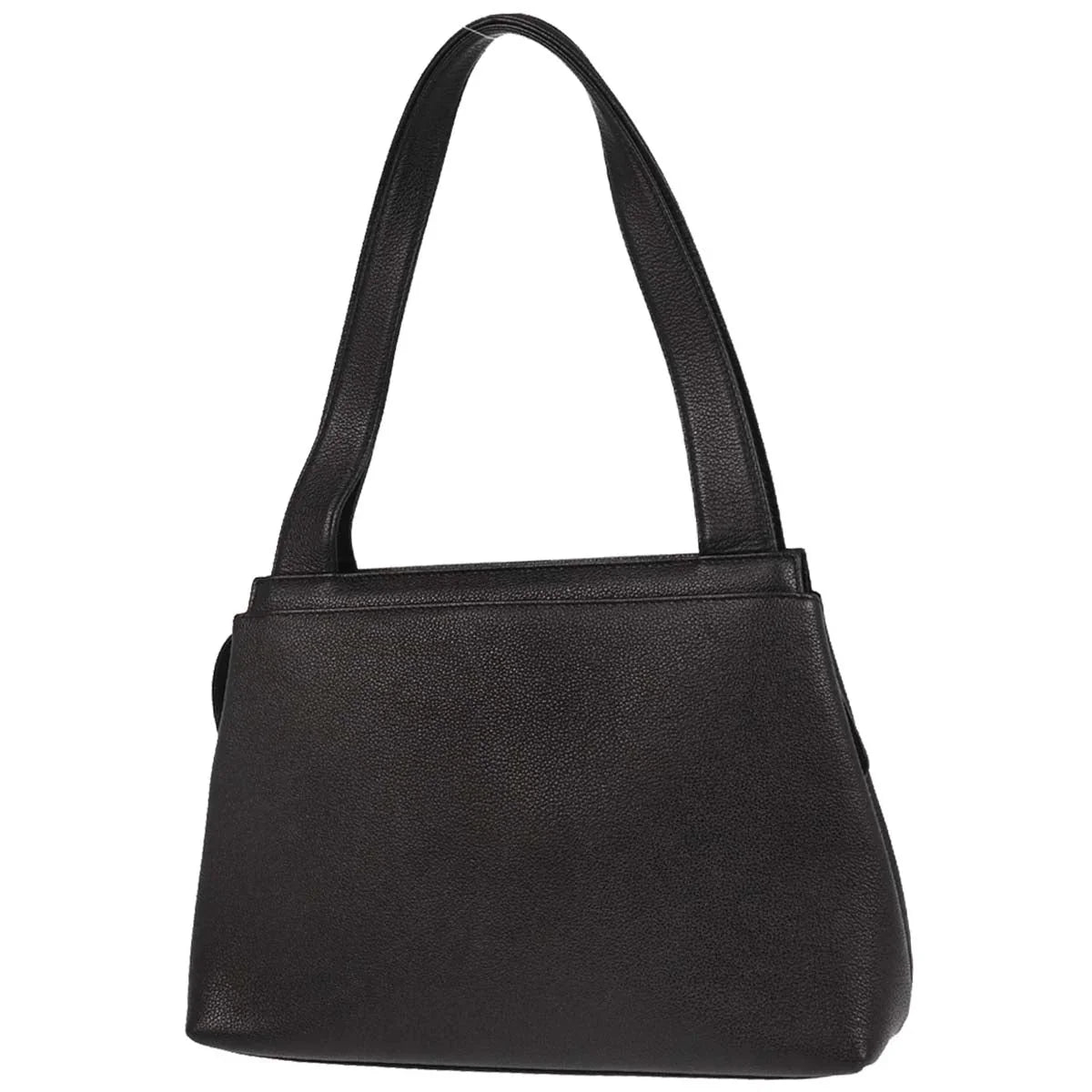 Chanel 1997-1999 Black Caviar Tote Handbag