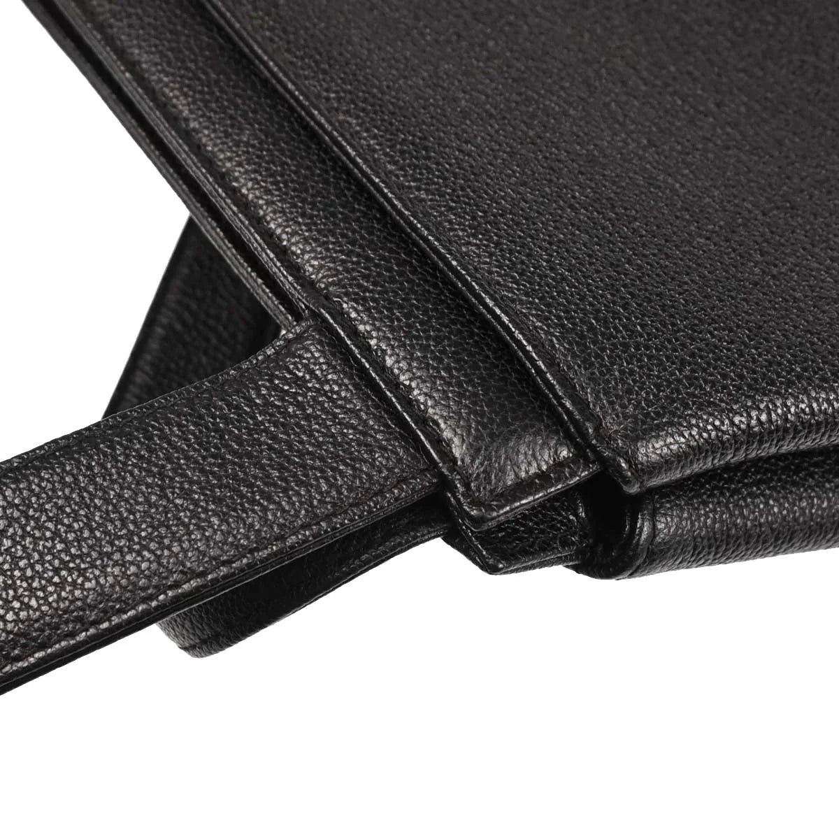 Chanel 1997-1999 Black Caviar Tote Handbag