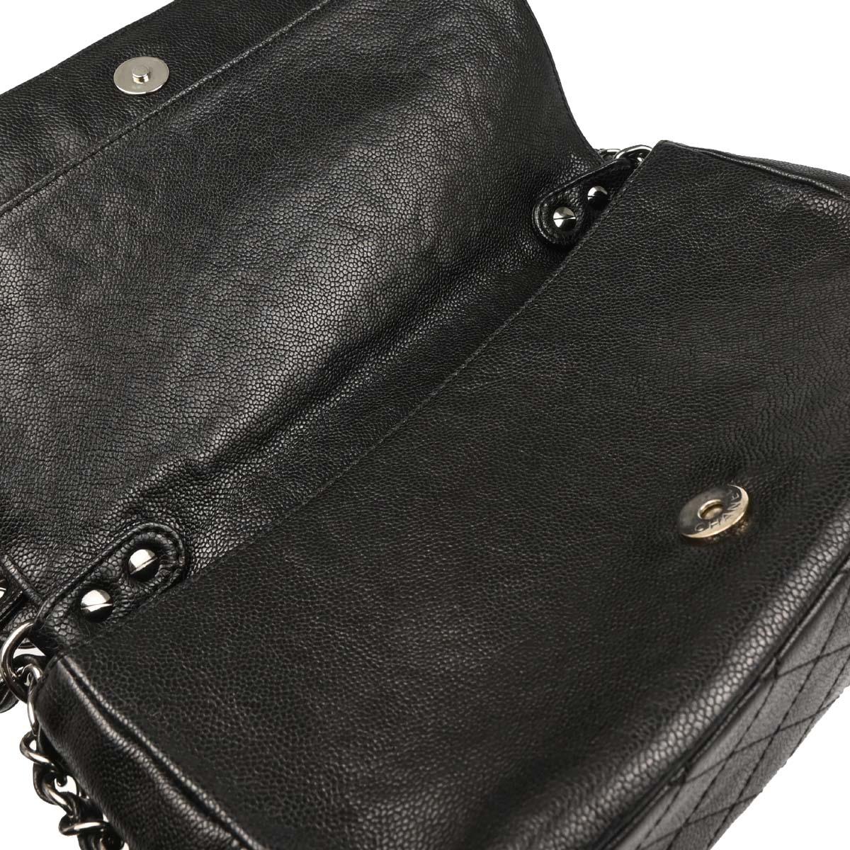 Chanel 2006-2008 Black Caviar Handbag