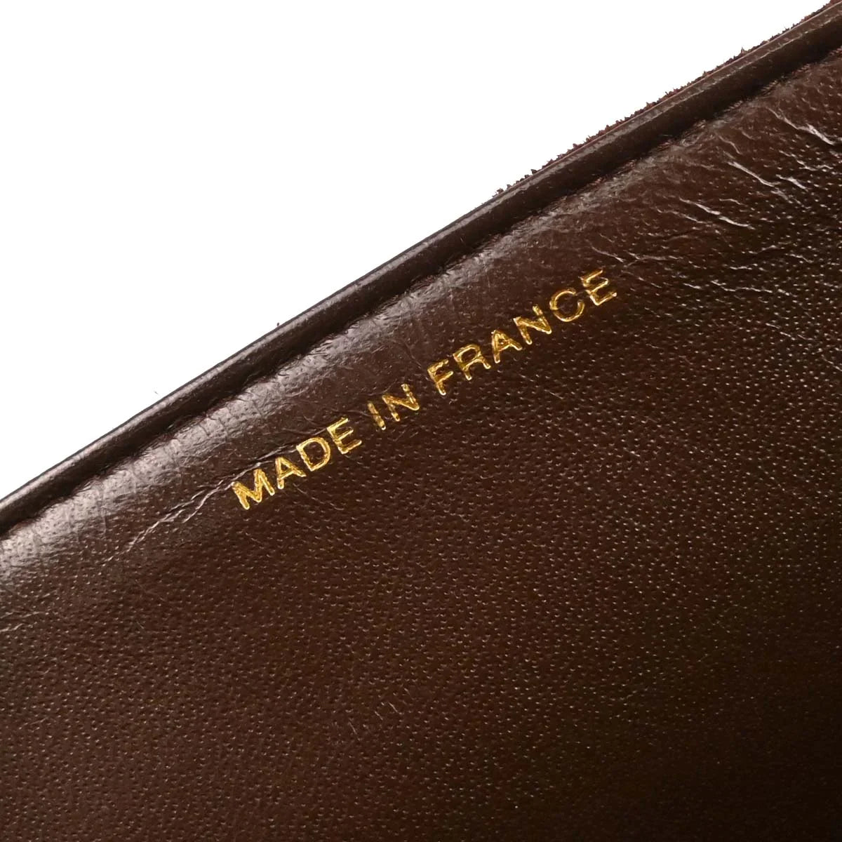 Chanel 1997-1999 Brown Suede Handbag