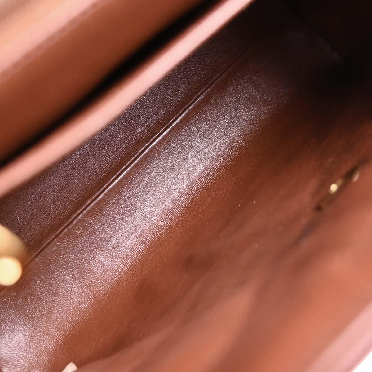 Chanel 1996-1997 Brown Calfskin Handbag