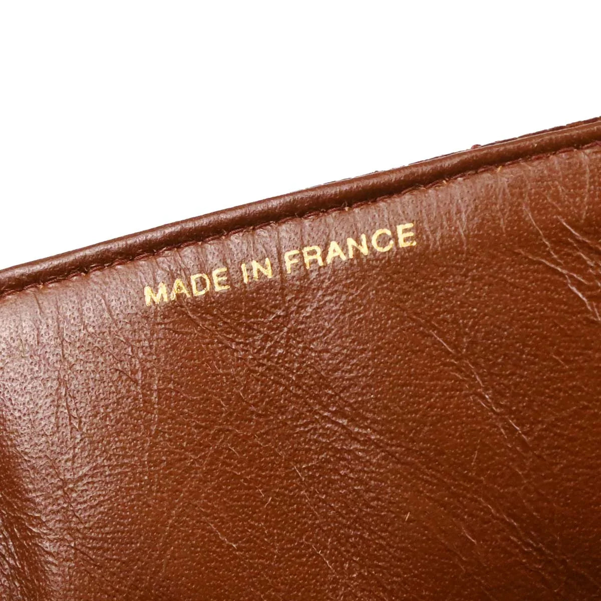 Chanel 1996-1997 Brown Calfskin Handbag