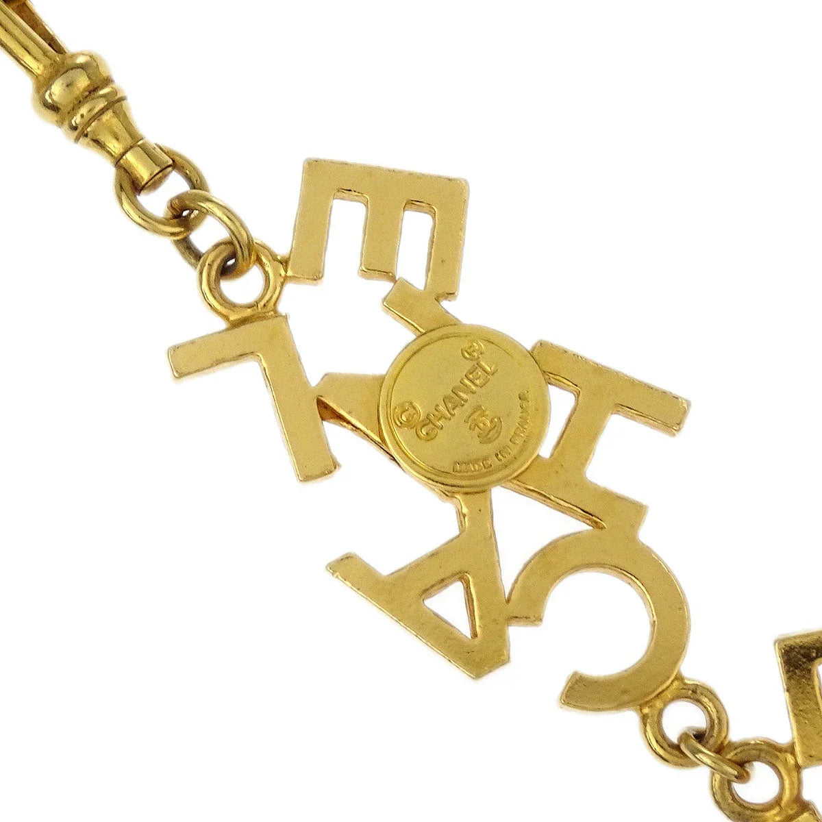 Chanel Chain Necklace Gold