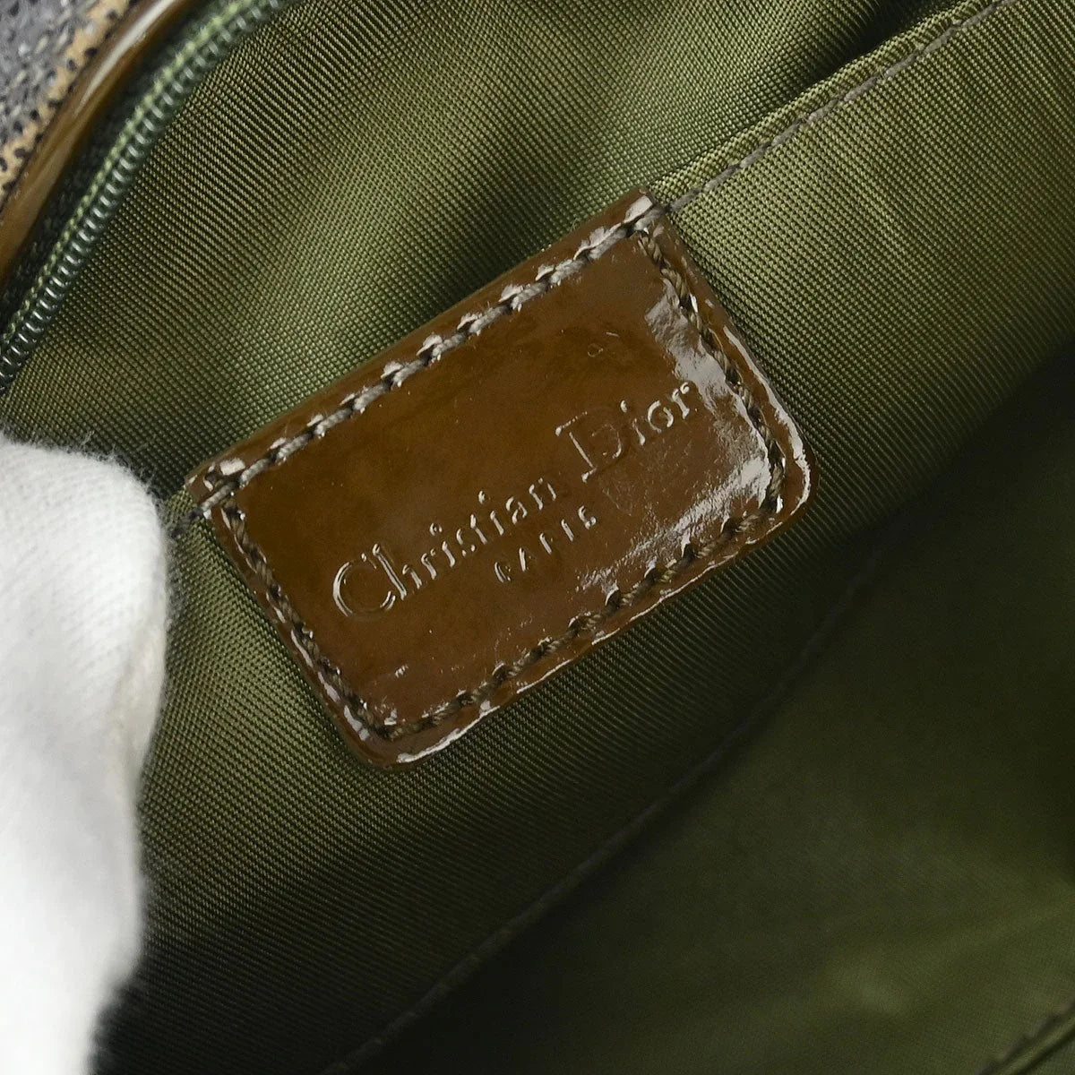 Christian Dior Camouflage Handbag