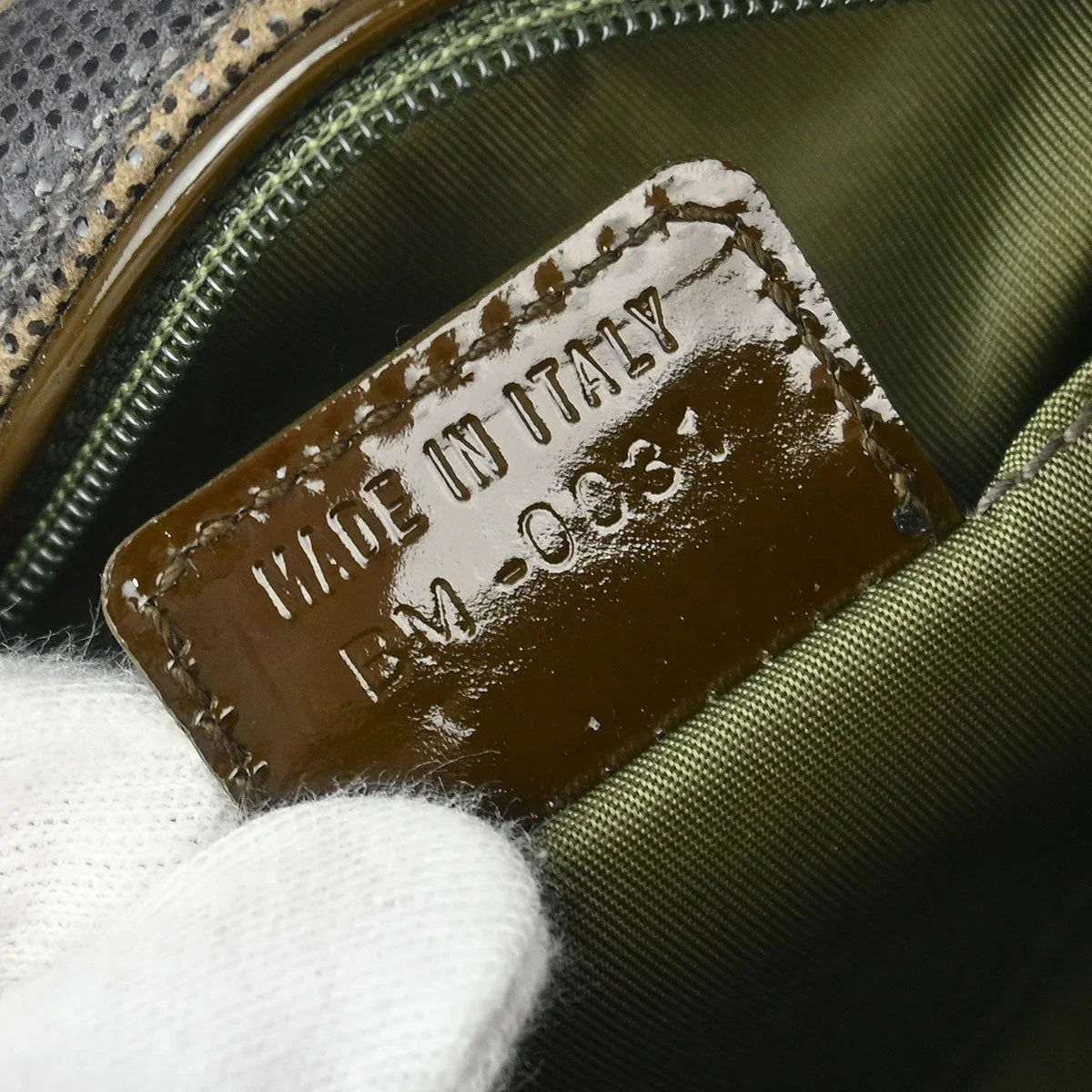 Christian Dior Camouflage Handbag