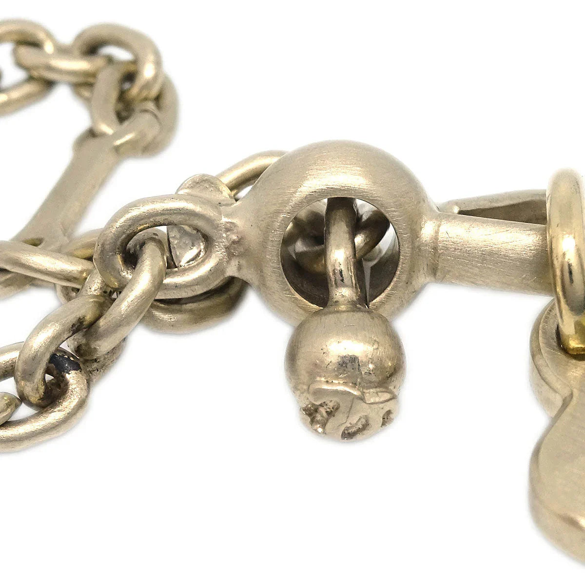Chanel Gold Key Holder Bag Charm Small Good 07C