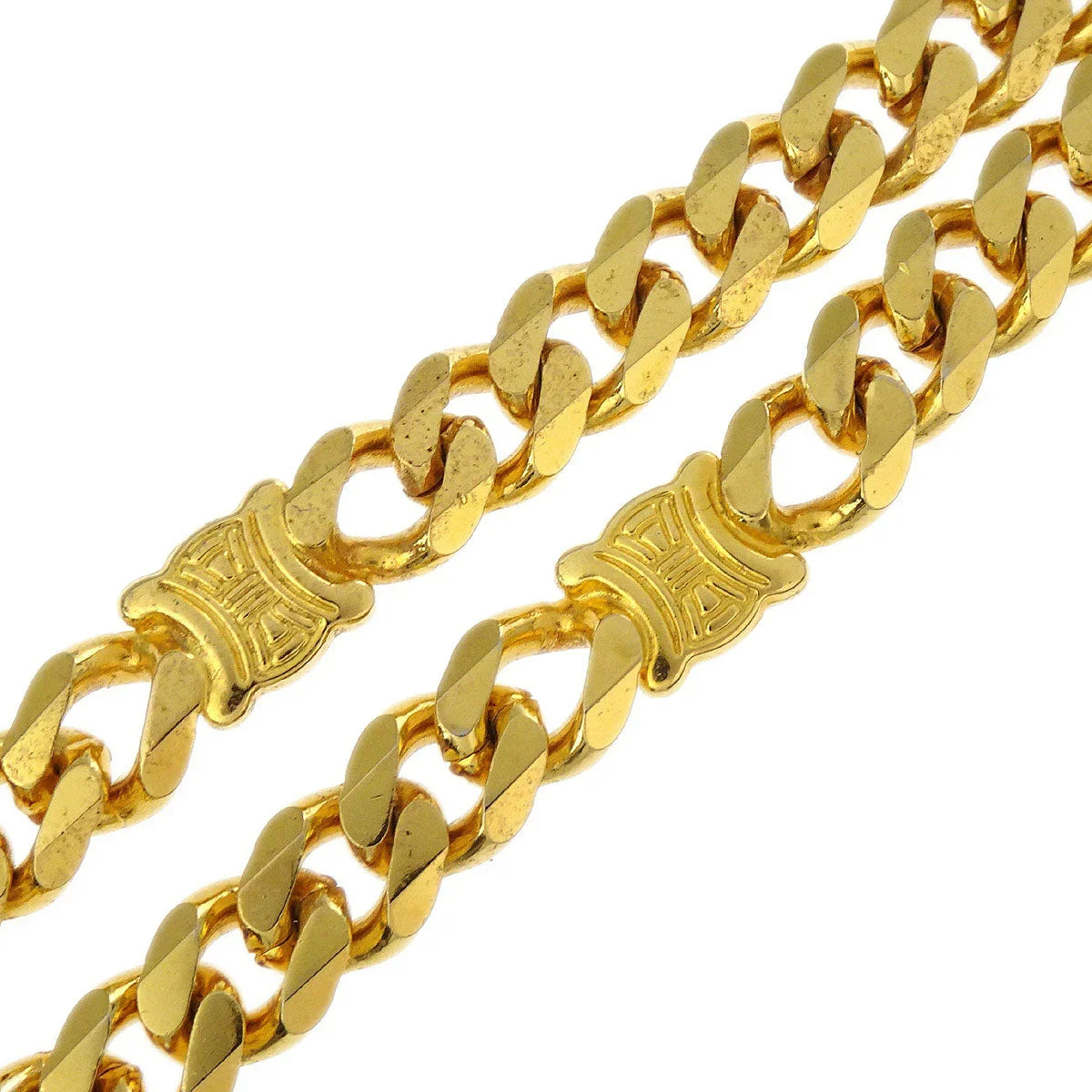 Celine Gold Chain Necklace