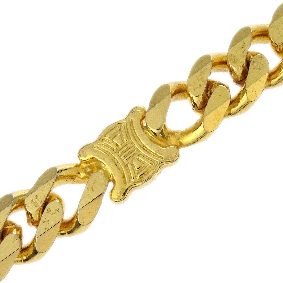 Celine Gold Chain Necklace