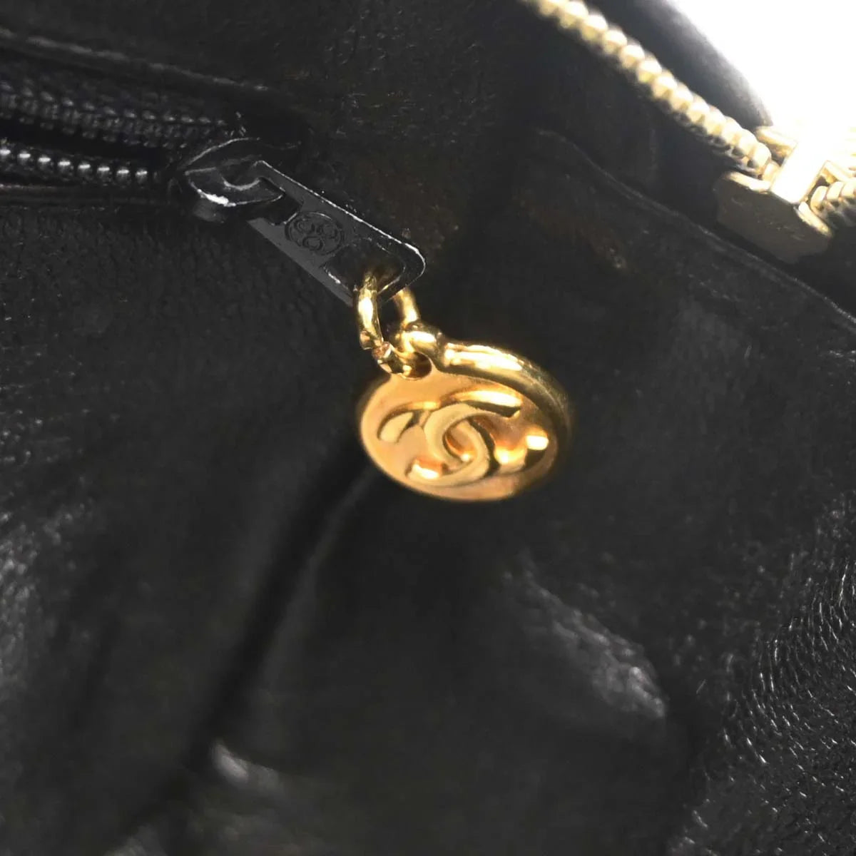 Chanel 1991-1994 Black Satin Camera Bag