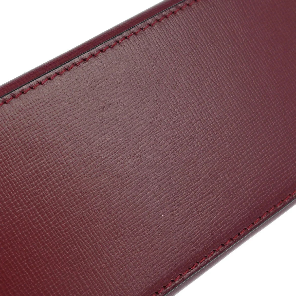 Cartier Bordeaux Leather Must de Cartier Handbag