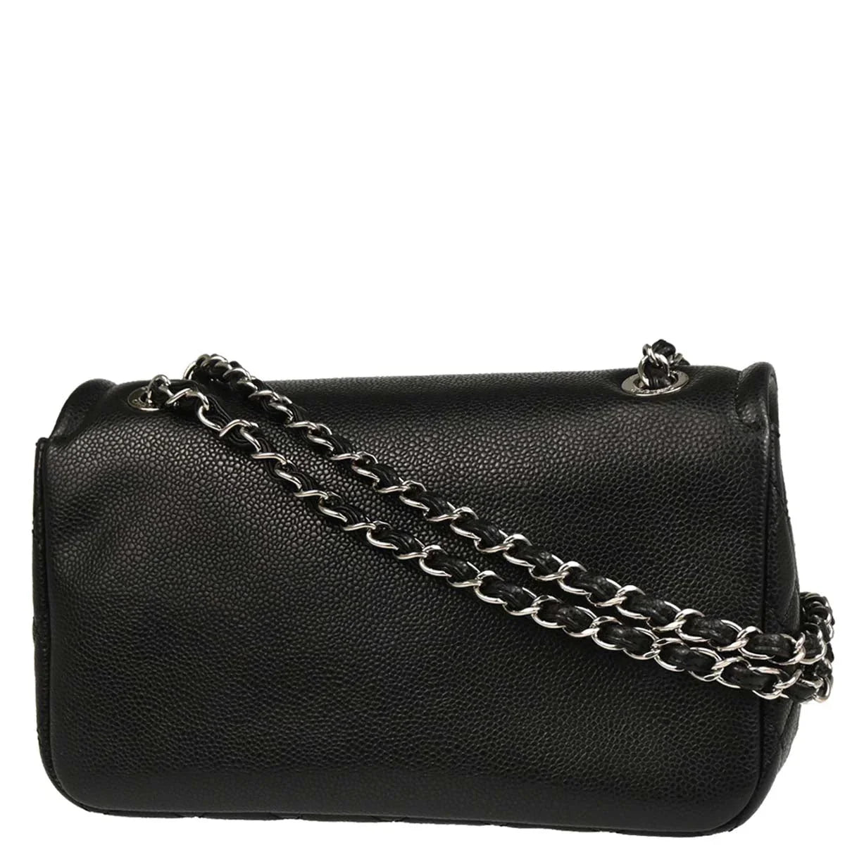 Chanel 2009-2010 Black Calfskin Shoulder Bag