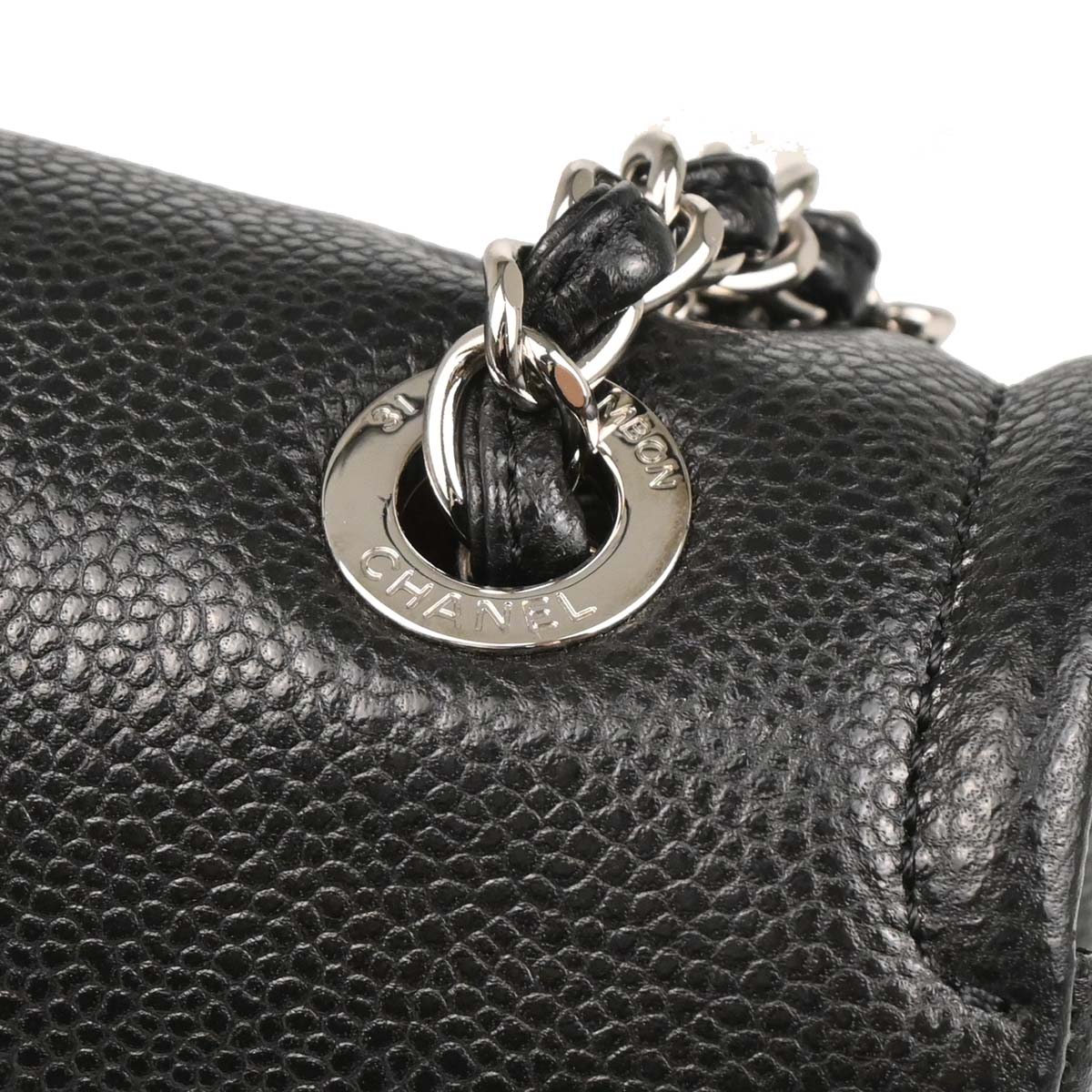 Chanel 2009-2010 Black Calfskin Shoulder Bag