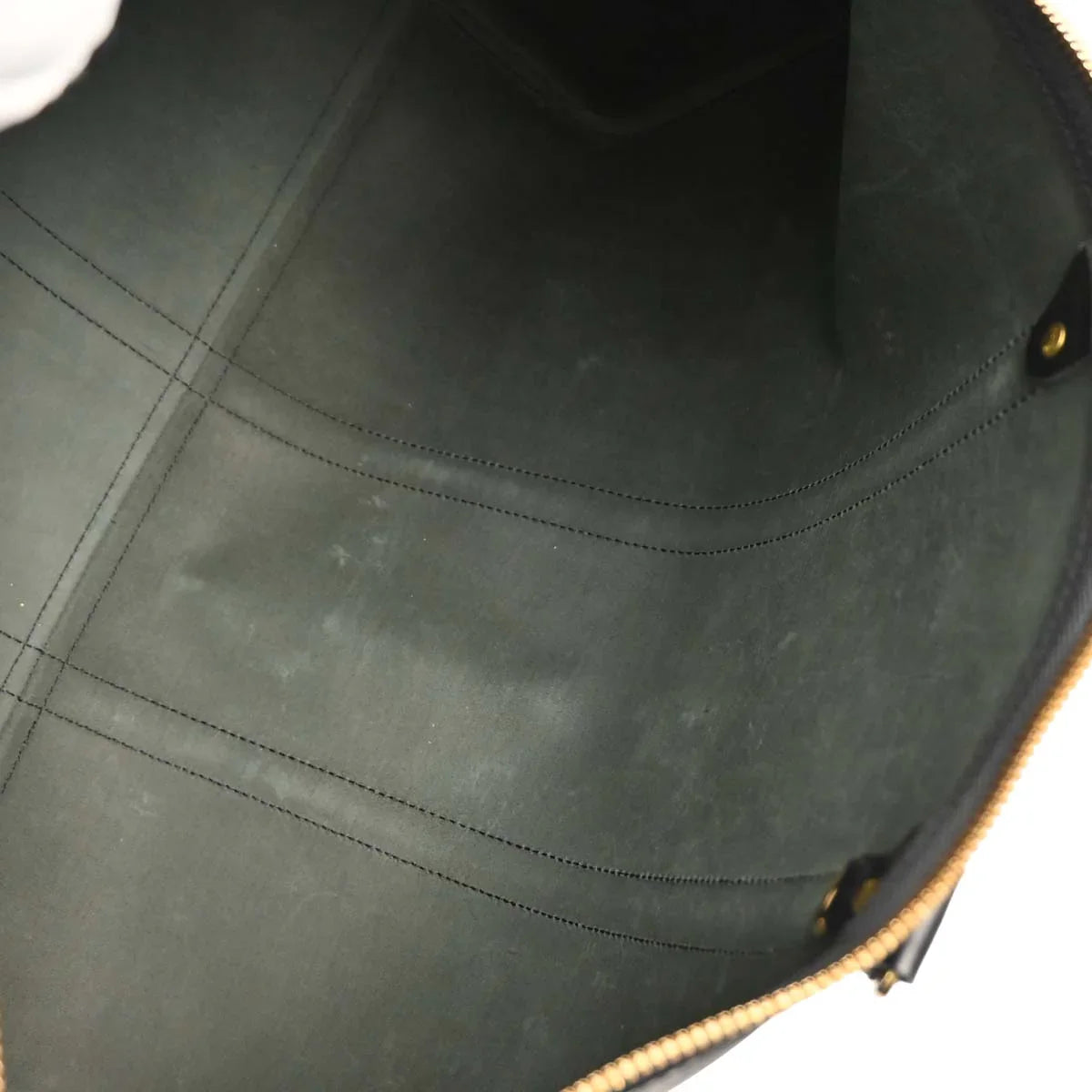 Louis Vuitton Black Epi Keepall 50 Travel Handbag M42962