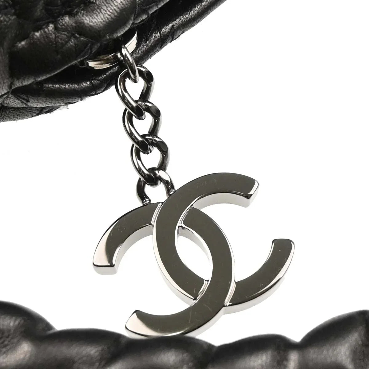 Chanel Black Calfskin Tote Handbag