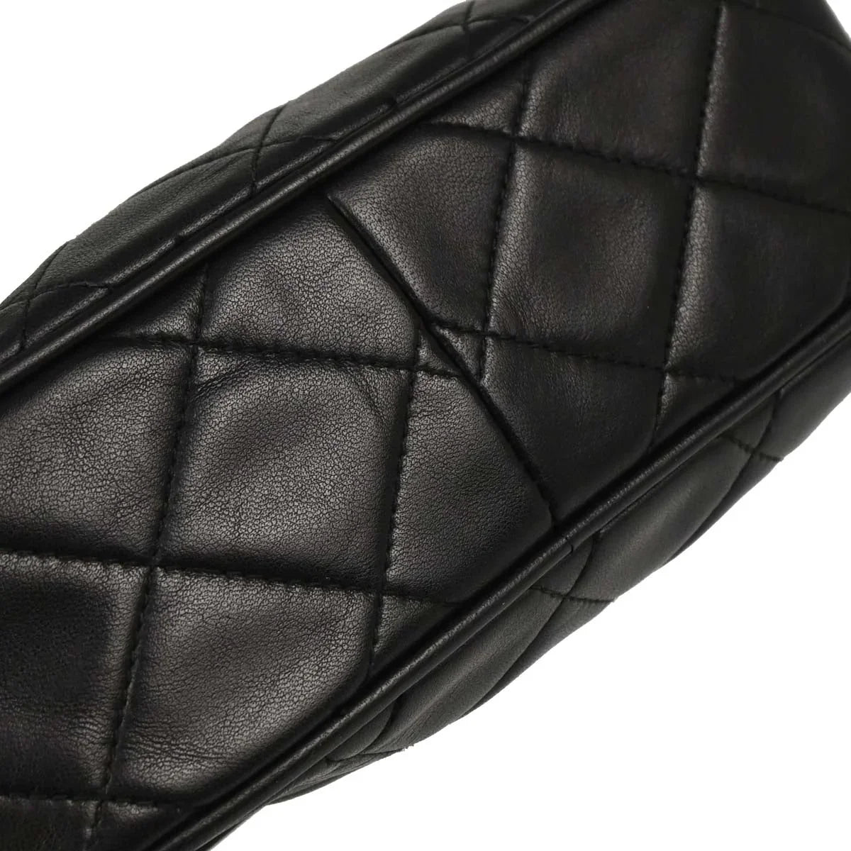Chanel 1994-1996 Black Lambskin Camera Bag