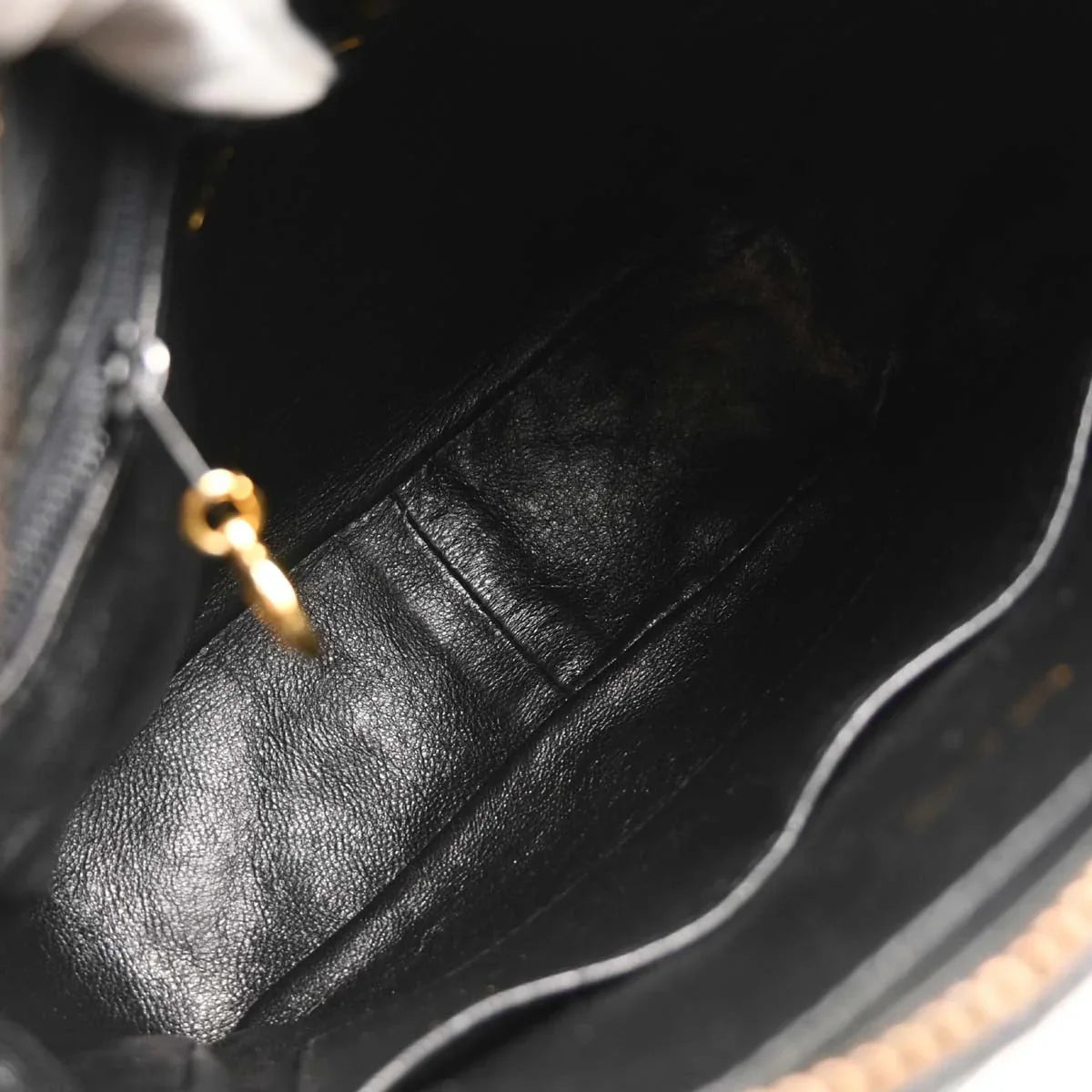 Chanel 1994-1996 Black Lambskin Camera Bag