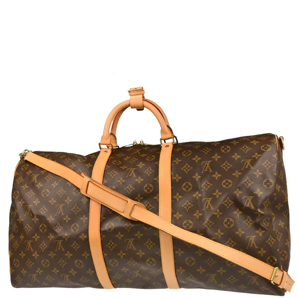 Louis Vuitton Monogram Keepall Bandouliere 60 Duffle Bag M41412