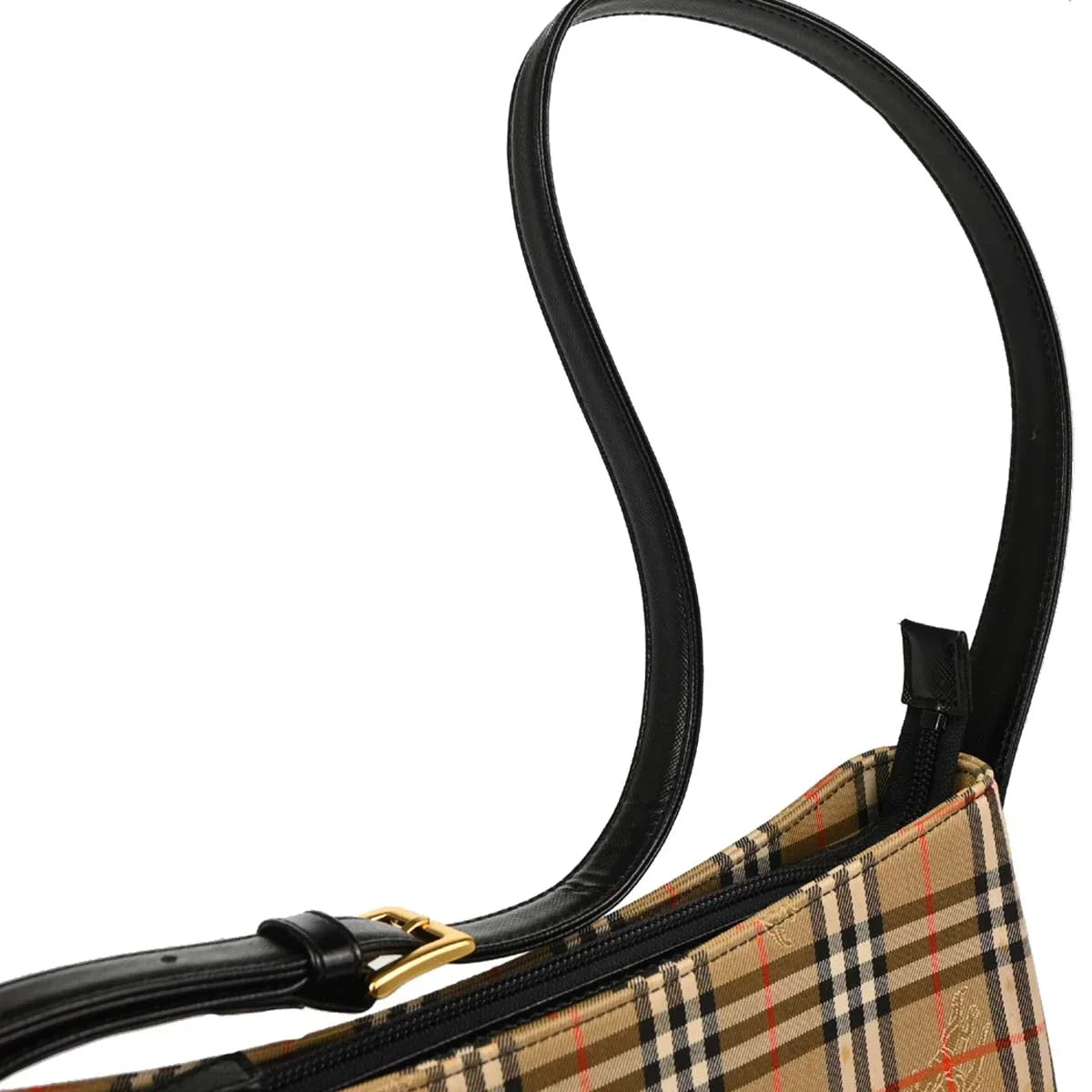Burberry Beige Canvas House Check Tote Handbag